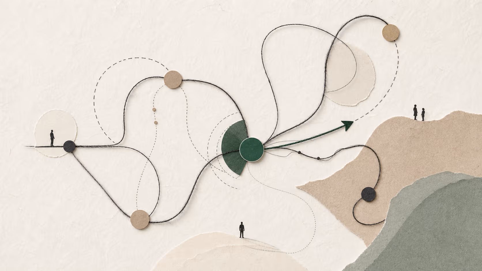 Feedback loops and system pathways shifting around a leverage point